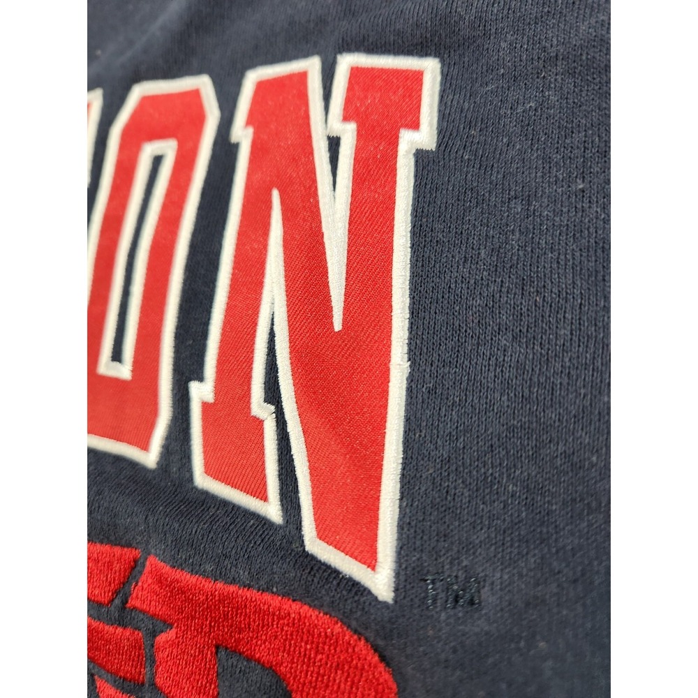 Colosseum Dayton Navy Hoodie with Red Lining - Picture 6 of 16